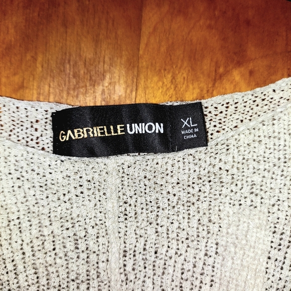Gabriel Union, Sweater, XL, Off White, Good Condition - Picture 4 of 10